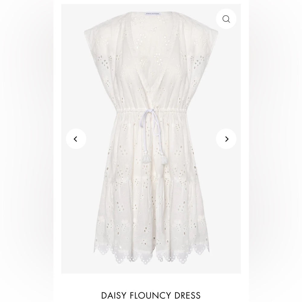 Robin Piccone DAISY FLOUNCY DRESS- all sizes sold out except Large!! Small NWT